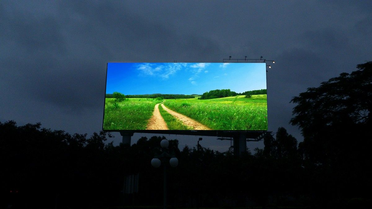 14 m2 P5 outdoor led display screen in led wall factory